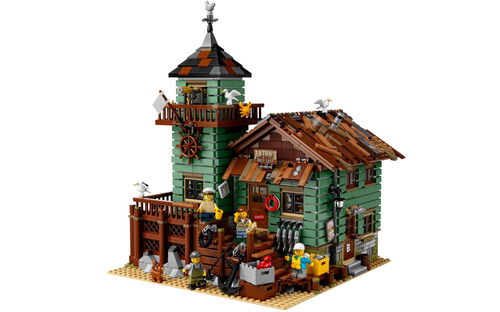 乐高 LEGO 21310 IDEAS系列 渔夫小屋 2017速拼评测