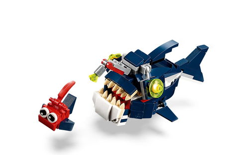 乐高 LEGO 31088 创意百变3合1 海底生物 2019速拼评测