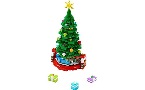 乐高 LEGO 40338 圣诞节 圣诞树 2019速拼评测