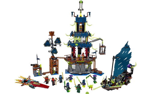 乐高 LEGO 70732 幻影忍者 大战幽灵城 速拼评测