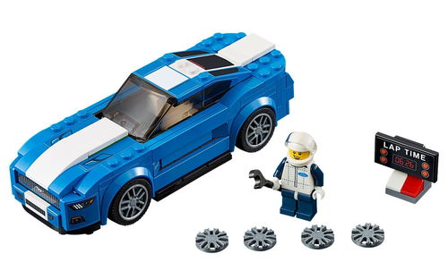 乐高 LEGO 75871 超级赛车系列 福特野马GT 2016速拼评测