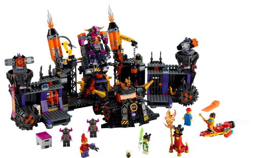 乐高 LEGO 80016 悟空小侠 牛魔王烈火基地 2020速拼评测