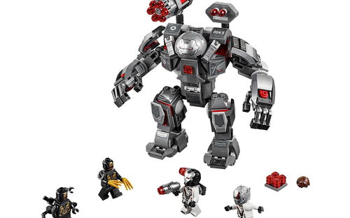 乐高 LEGO 76124 漫威超级英雄 复仇者联盟 战争机器重武装机甲 2019速拼评测