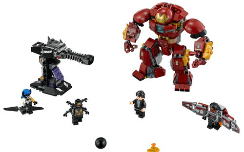 乐高 LEGO 76104 超级英雄 钢铁侠反浩克装甲 2018速拼评测