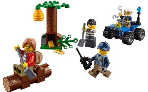 乐高 LEGO 60171 城市系列 山地特警入门套装 2018速拼评测
