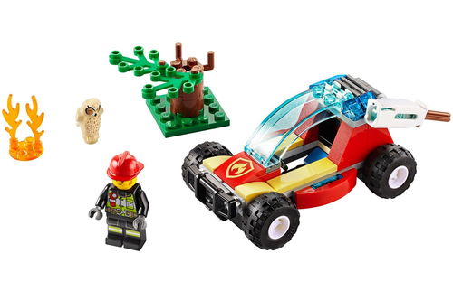乐高 LEGO 60247 城市系列 消防 森林火灾 2020速拼评测