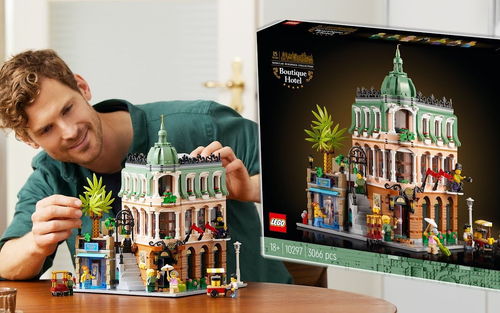 乐高 LEGO 10297街景 精品酒店 速拼 2022速拼评测