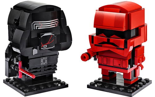 乐高 LEGO 75232 星球大战 光头仔 凯洛伦 西斯冲锋队员 2019速拼评测
