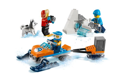 乐高 LEGO 60190 城市系列 极地探险 北极冰层滑翔机 2018速拼评测