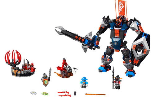 乐高 LEGO 70326 未来骑士团 黑骑士机甲 2016速拼评测