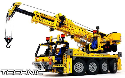 乐高 LEGO 8421 科技机械组 移动起重机 2005速拼评测