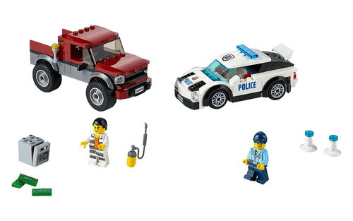 乐高 LEGO 60128 城市系列 警察追踪盗贼 2016速拼评测