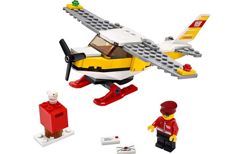 乐高 LEGO 60250 城市系列 邮政飞机 2020速拼评测