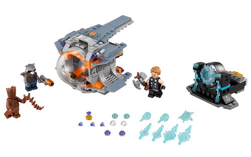 乐高 LEGO 76102 超级英雄 雷神武器搜寻记 2018速拼评测