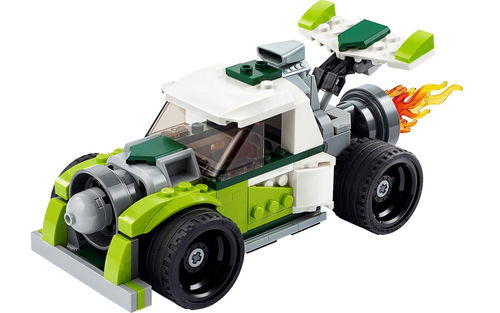 乐高 LEGO 31103 创意百变3合1 火箭飞车 2020速拼评测
