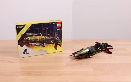乐高怀旧复古新套装 Blacktron Cruiser  40580 评测