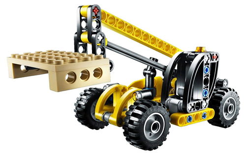 乐高 LEGO 8045 科技机械组 迷你吊车 2010速拼评测
