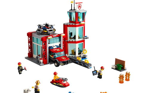 乐高 LEGO 60215 城市系列 城市消防局 2019速拼评测