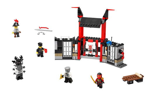 乐高 LEGO 70591 幻影忍者 忍者监狱大乱斗 速拼评测