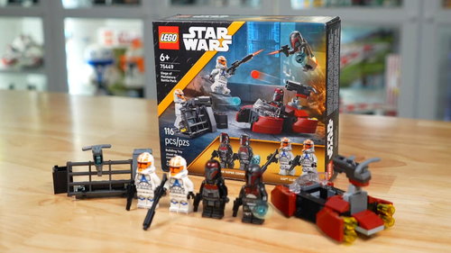 乐高星球大战 SIEGE OF MANDALORE BATTLE PACK 75449 评测
