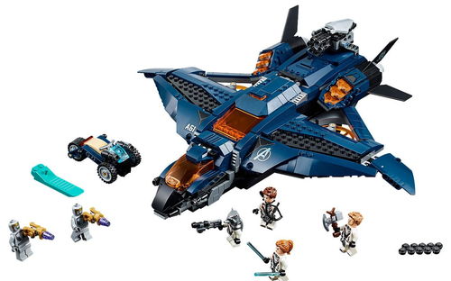 乐高 LEGO 76126 漫威超级英雄 复仇者联盟 昆式战斗机(决战版) 2019速拼评测