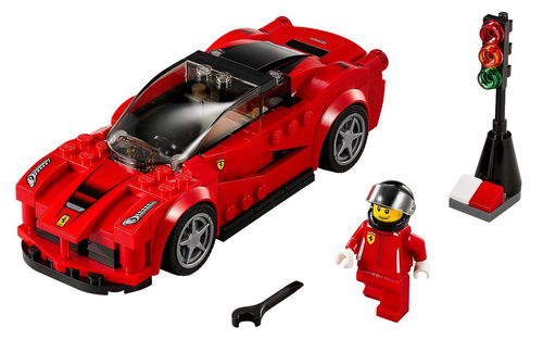 乐高 LEGO 75899 超级赛车系列 法拉利LaFerrari 2015速拼评测