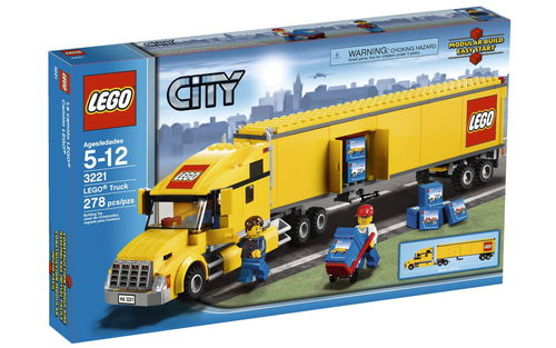 乐高 LEGO 3221 CITY城市系列 乐高城市卡车 2020速拼评测