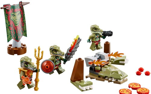 乐高 LEGO 70231 Chima 气功传奇 蛮鳄部落战斗军团组 2015速拼评测