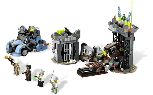 乐高 LEGO 9466 怪物战士 疯狂的科学家 2012速拼评测