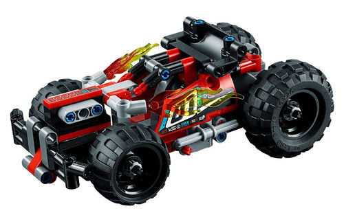 乐高 LEGO 42073 科技机械组 高速塞车猛击号 2018速拼评测