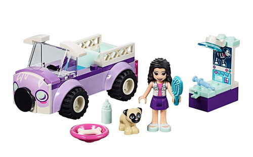 乐高 LEGO 41360 好朋友 艾玛的爱心救助车 2019速拼评测