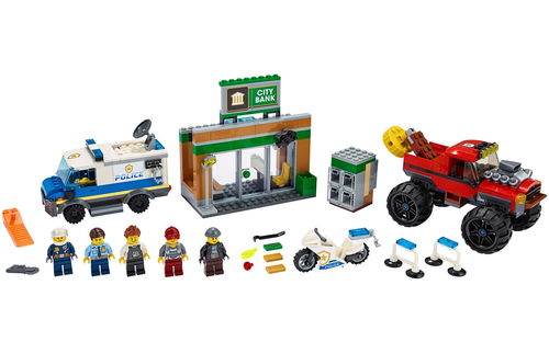 乐高 LEGO 60245 城市系列 怪物卡车抢劫 2020速拼评测