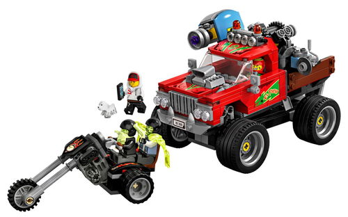 乐高 LEGO 70421 Hidden Side 捉鬼大师 艾弗格的特技卡车 2019速拼评测