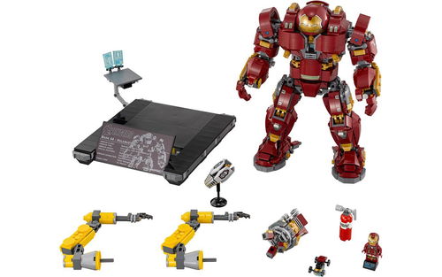 乐高 LEGO 76105 超级英雄 钢铁侠反浩克装甲 2018速拼评测