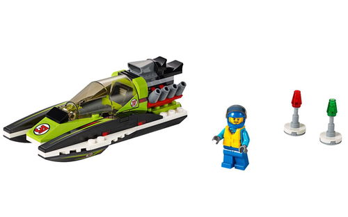 乐高 LEGO 60114 城市系列 赛艇 2016速拼评测