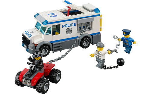 乐高 LEGO 60043 城市系列  囚犯运输车 2014速拼评测