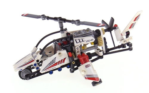 乐高 LEGO 42057 科技机械组 超轻型直升机 2017速拼评测