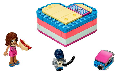 乐高 LEGO 41387 好朋友 奥利维亚的夏日藏宝盒 2019速拼评测