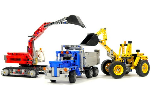 乐高 LEGO 42023 科技机械组 建筑车队 2014速拼评测