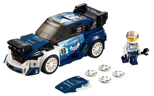 乐高 LEGO 75885 超级赛车系列 福特嘉年华M-Sport车队世界拉力赛车 2018速拼评测