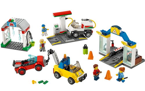 乐高 LEGO 60232 城市系列 汽车服务站 2019速拼评测
