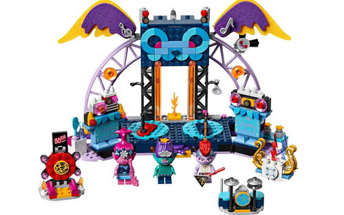 乐高 LEGO 41254 魔发精灵2世界之旅 火山摇滚岩音乐会 2020速拼评测