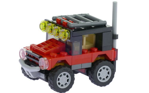 乐高 LEGO 31040 创意百变3合1 沙漠赛车 2016速拼评测