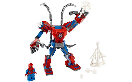 乐高 LEGO 76146 超级英雄 蜘蛛侠 蜘蛛机甲 2020速拼评测