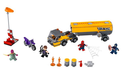 乐高 LEGO 76067 超级英雄 机场油罐车大战 2016速拼评测