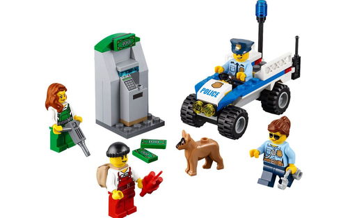 乐高 LEGO 60136 城市系列 警察局入门套装 2017速拼评测