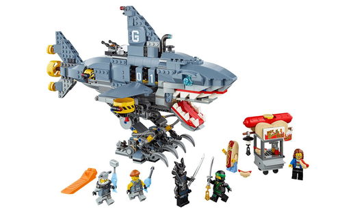 乐高 LEGO 70656 幻影忍者 加满都鲨鱼战车 速拼评测