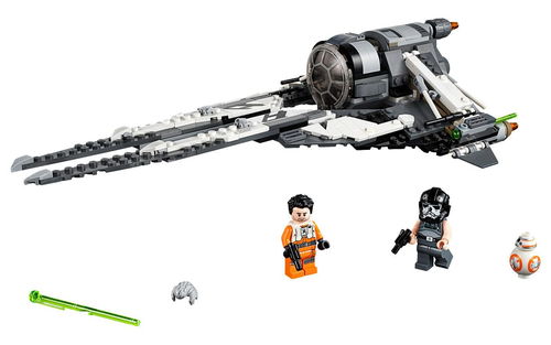 乐高 LEGO 75242 星球大战 黑色王牌钛拦截机 2019速拼评测
