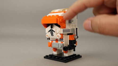 乐高星球大战方头仔 BrickHeadz Clone Commander Cody 40675 评测