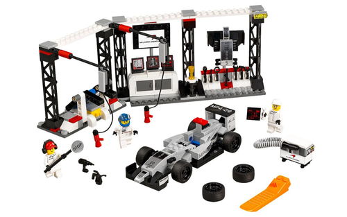 乐高 LEGO 75911 Speed 超级赛车系列 迈凯伦梅赛德斯加油站 2015速拼评测